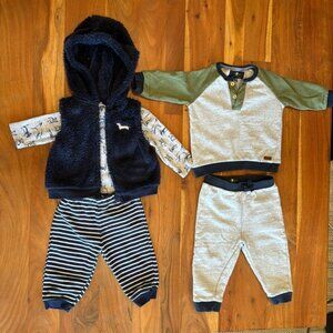 Bundle of 5 baby‎ clothes